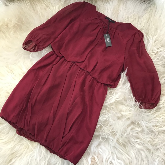 Tibi Silk Draped Dress - Picture 2 of 7